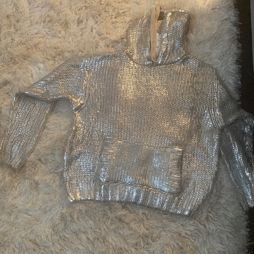Zara Silver Sweater